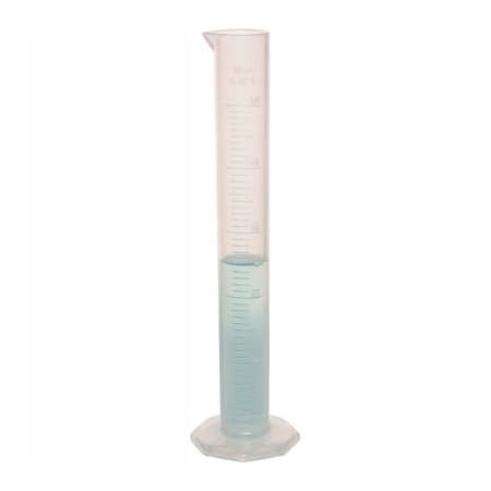 Bel-Art Bel-Art Single Scale Graduated Cylinder 284540000, 50ml Capacity, 1.0ml Graduation, Clear, 1/PK 284540000